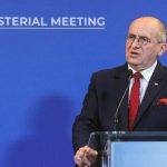Полският министър на външните работи Збигнев Рау.