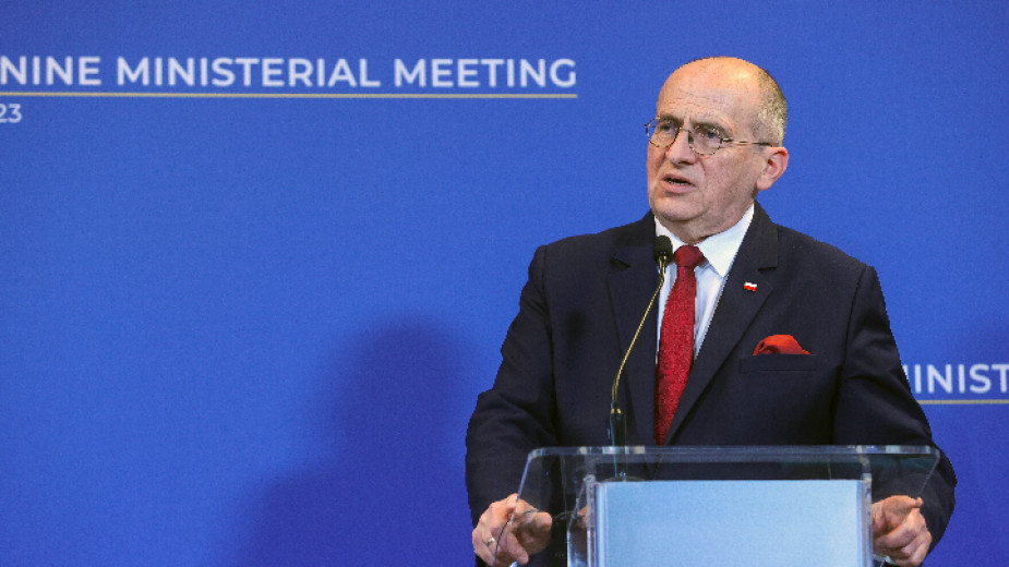 Полският министър на външните работи Збигнев Рау.