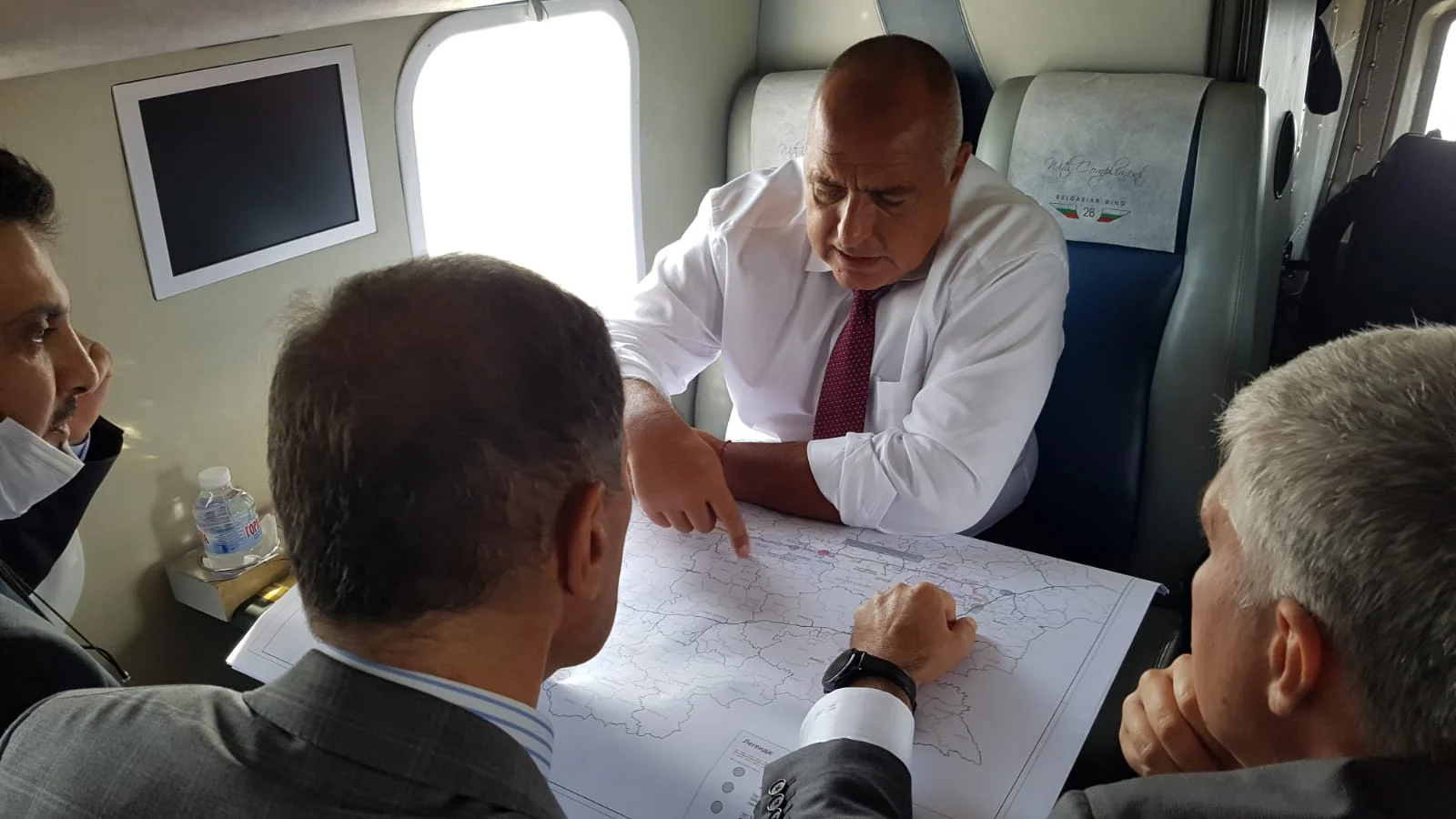 Борисов инспектира строежа на "Балкански поток"