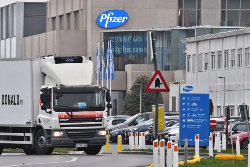 завод пфайзер Pfizer Белгия