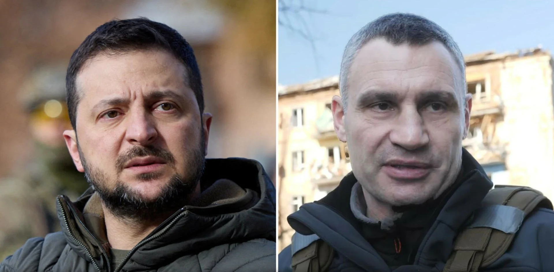Володимир Зеленски Виталий Кличко