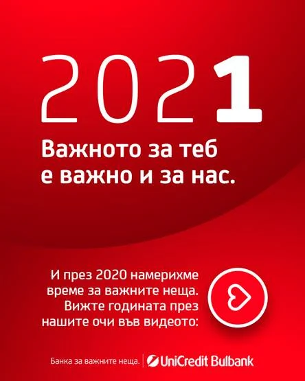 УниКредит Булбанк Ви пожелава повече време за важните неща