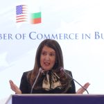 Американска търговска камара лекция на н.пр. Херо Мустафа посланик на САЩ у нас