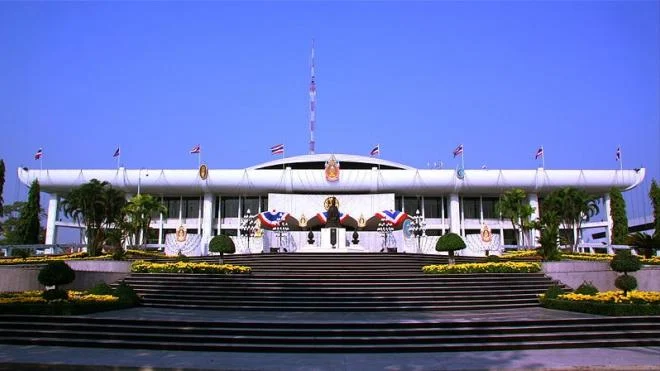 Сградата на парламента в Тайланд