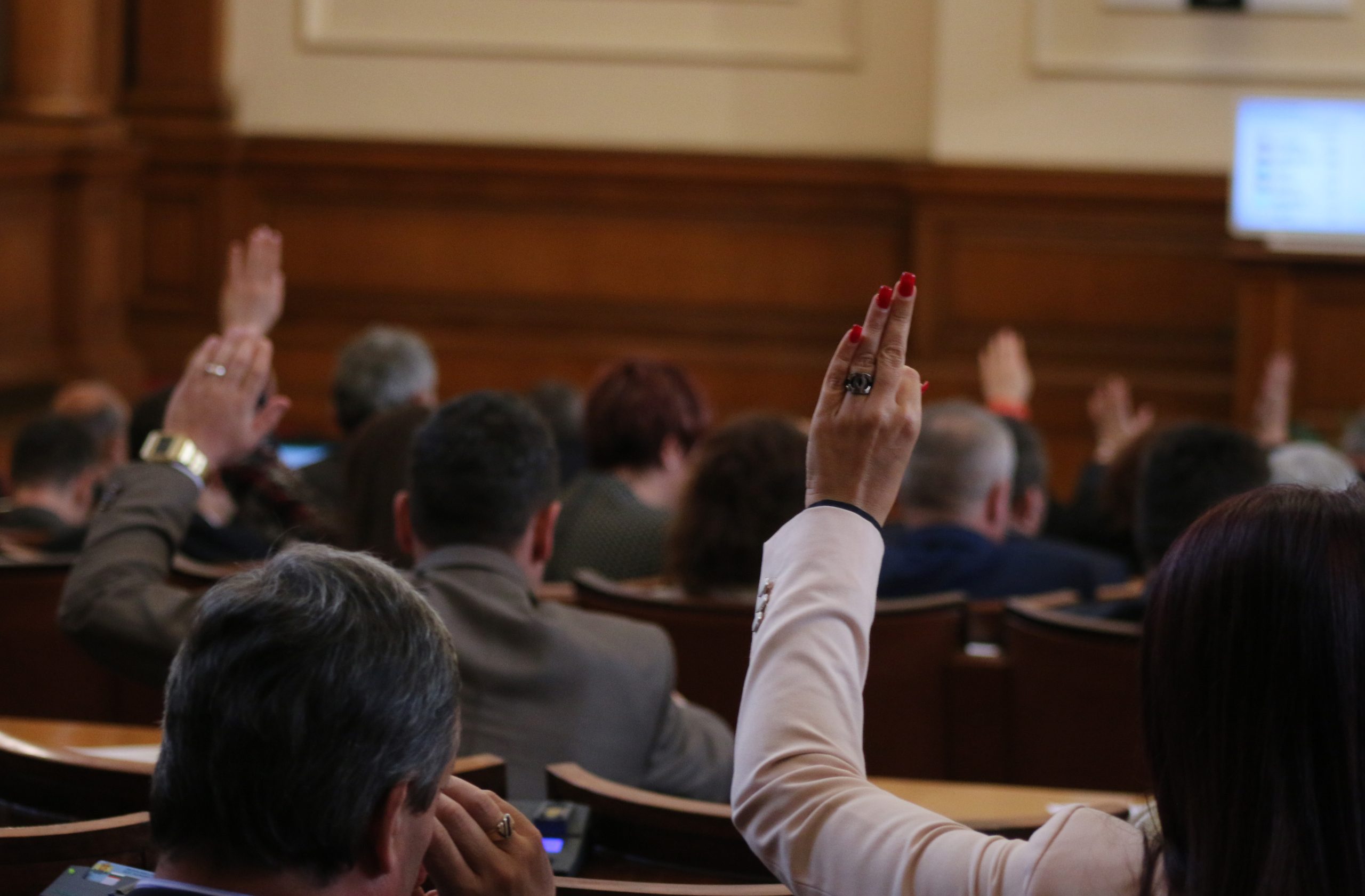 Парламент гласуване