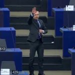 ангел джамбазки нацистки поздрав европарламент