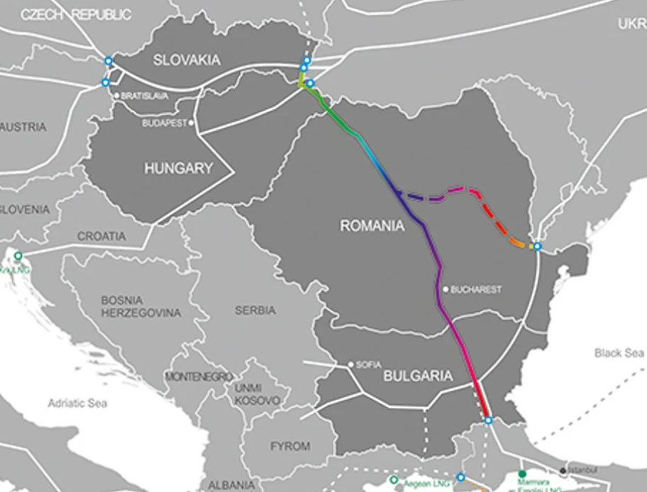 България - Словакия - газопровод - замразен