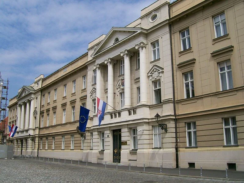 Загреб сграда Хърватски събор  парламент