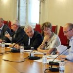 Парламент членовете на Фискалния съвет на България запознаха медиите с дейността на Съвета от създаването му през 2015 г. до момента. Юнал Тасим Григорий Вазов Борис Грозданов Дора Андреева Любомир Дацов