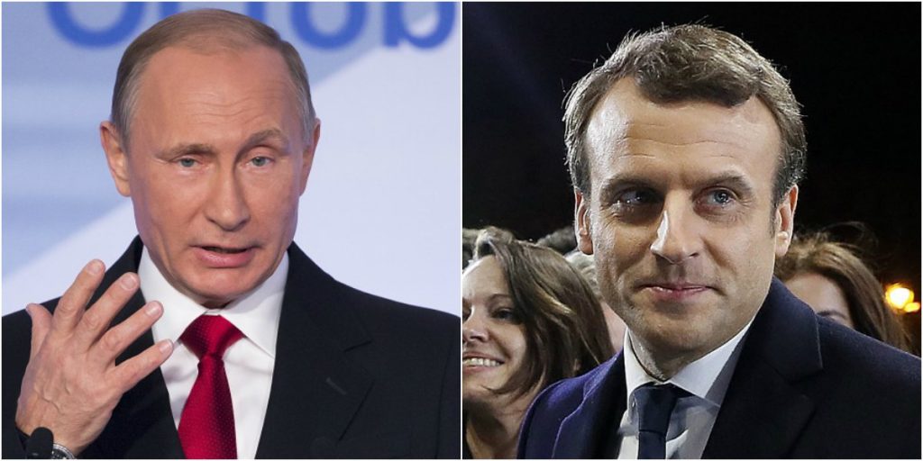 путин макрон