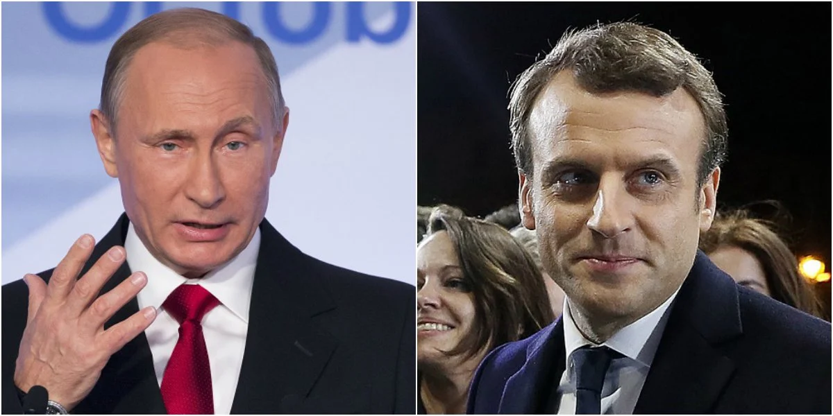 путин макрон