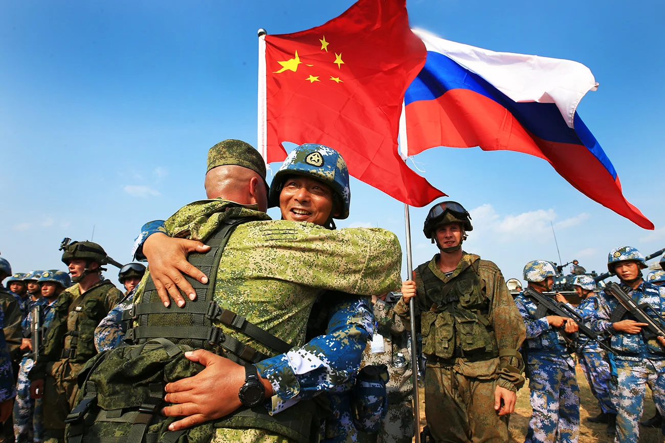 руски китайски военни русия китай съюз