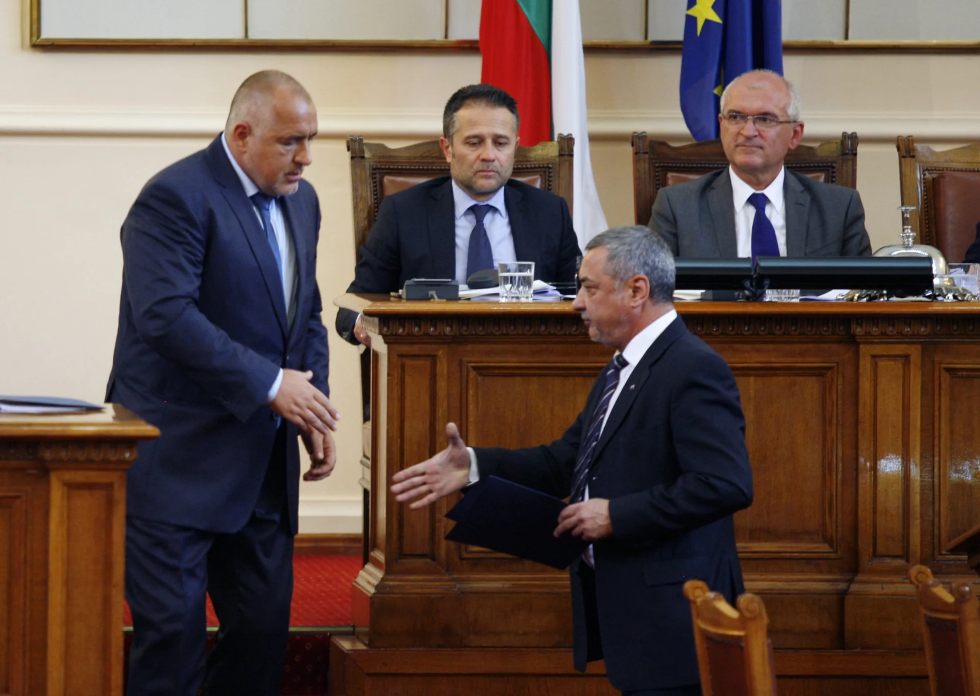 Парламент Блиц контрол Бойко Борисов Валери Симеонов