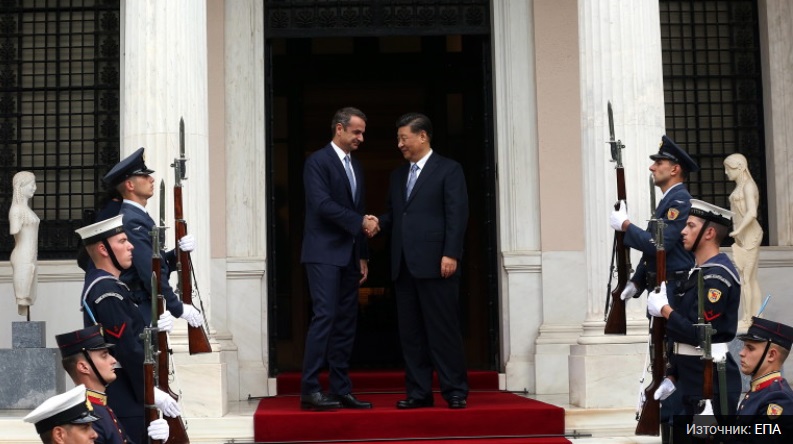 Гърция - Китай - Мицотакис - Си