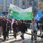 Протестно шествие на учените за достойни доходи