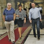 През последния един месец депутатът от “Коалиция за България” Петър Кънев (вляво) е изключително инициативен