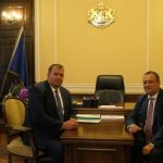 министърът на земеделието д-р Иван Иванов и служебният министър Явор Гечев