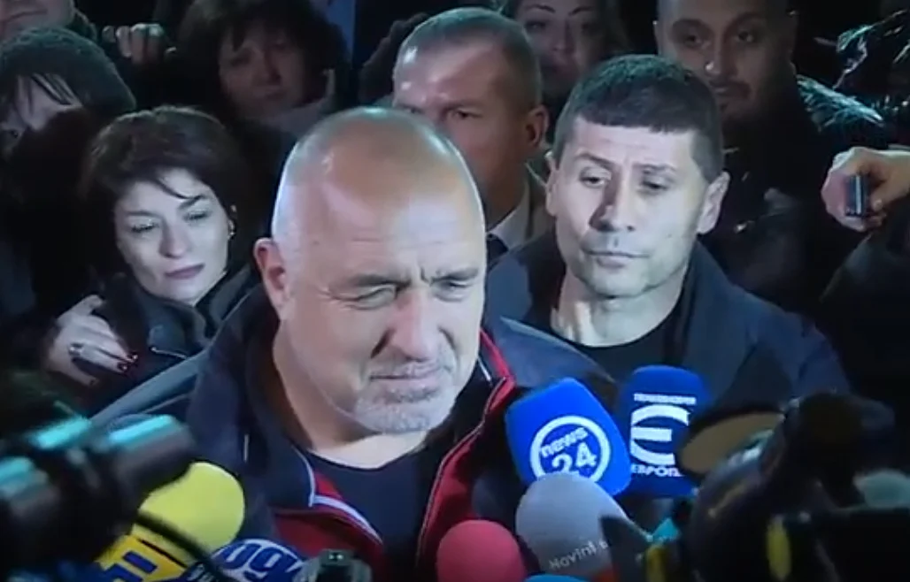 Пуснаха Бойко Борисов от ареста