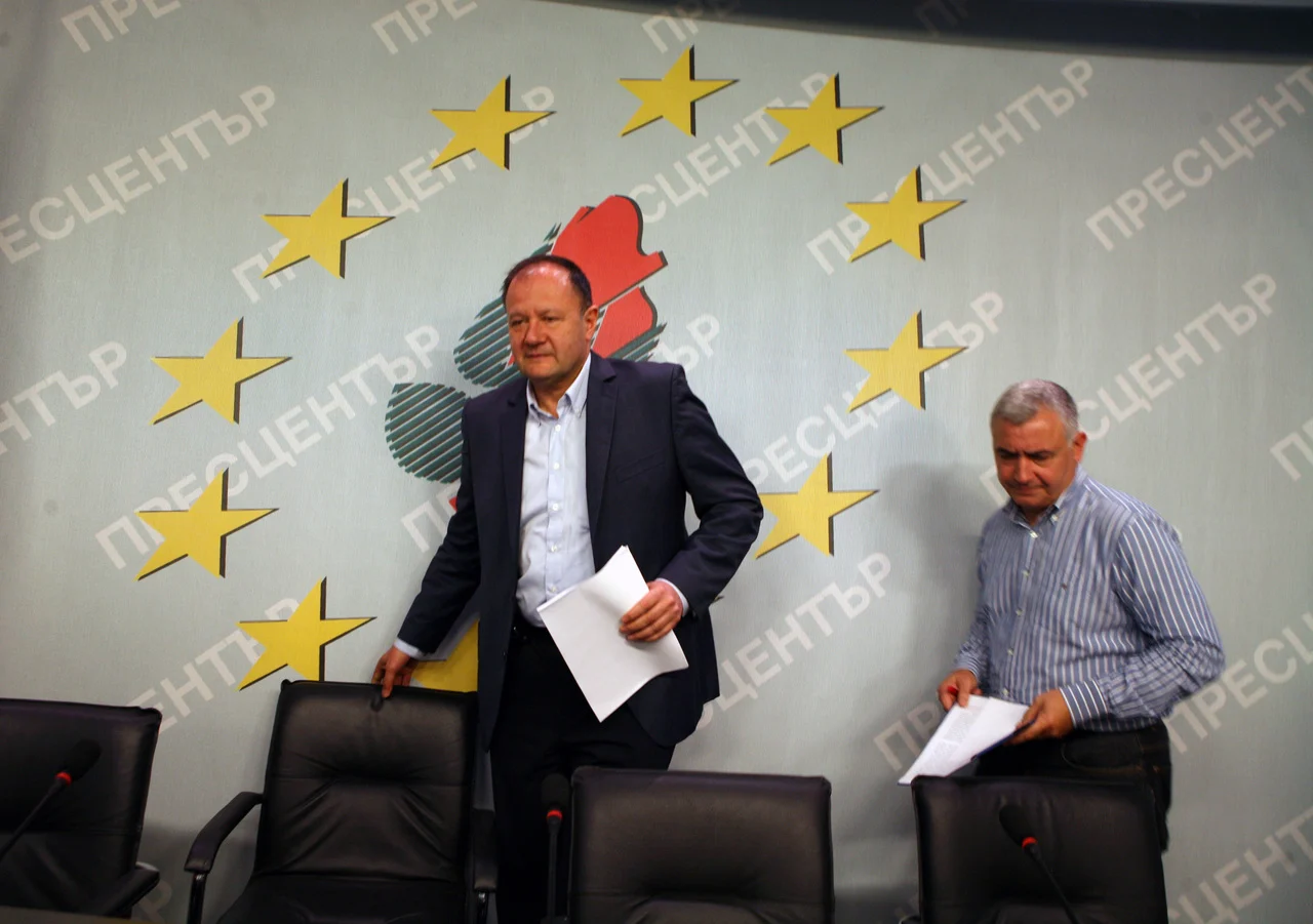 БСППресконференцияМихаил Миков