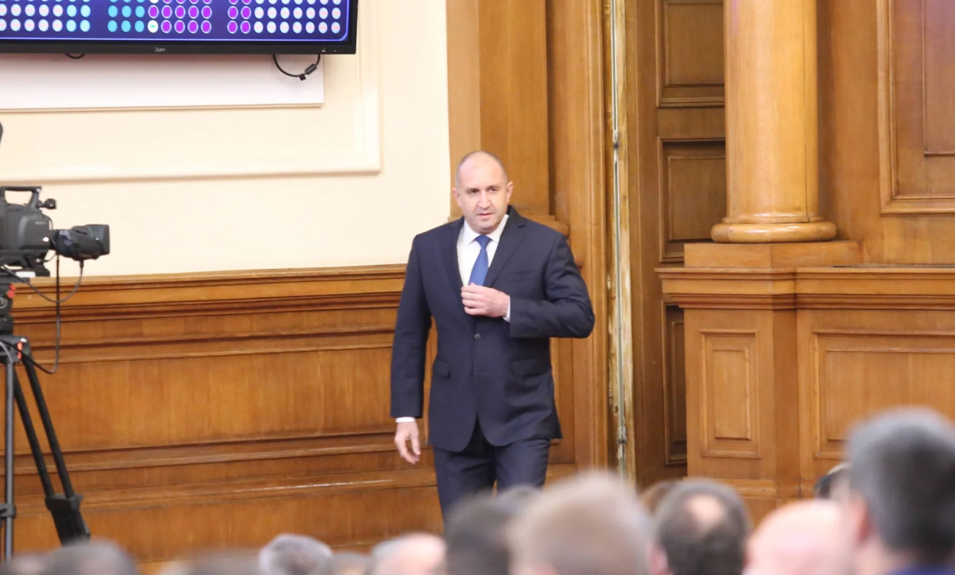 Парламент откриване на 47 - мото народно събрание Румен Радев