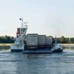 Ниското ниво на Дунав спря ферибота Кълъраш - Остров