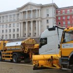 протест в подкрепа на пътно-строителния бранш в страната пътни строители