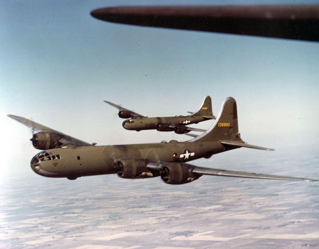 B-29 получава световна известност