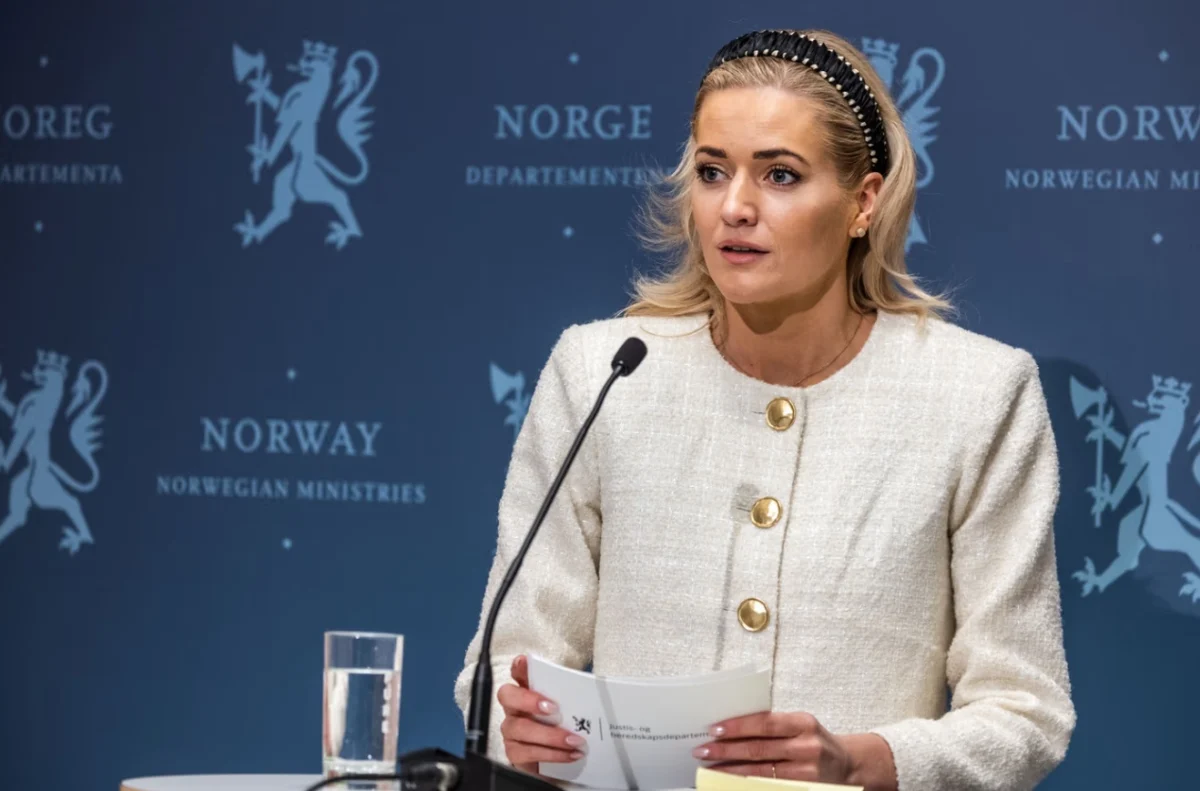 Емили Мел, бившият министър на правосъдието и извънредните ситуации на Норвегия.