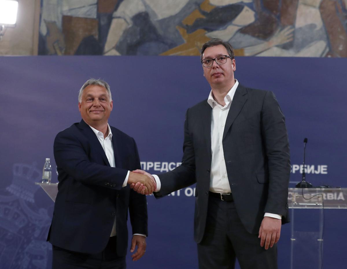 Виктор Орбан Александър Вучич