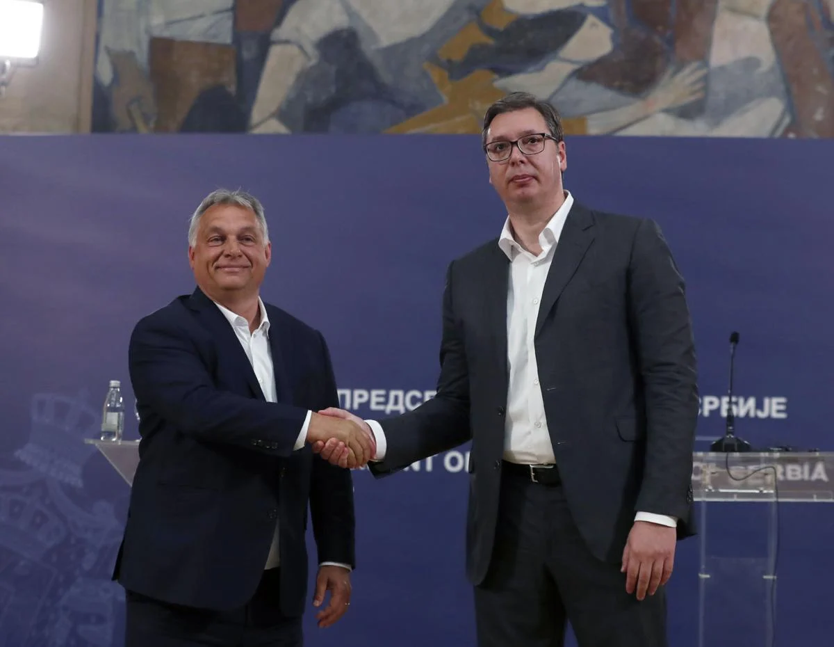 Виктор Орбан Александър Вучич