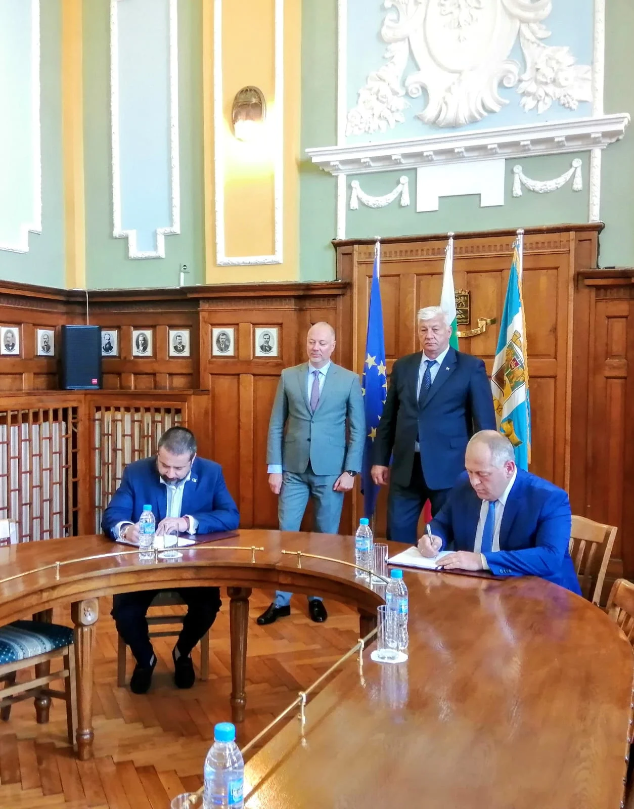 Подписаха договора за модернизация на жп участъци Пловдив-Крумово и Пловдив–Скутаре
