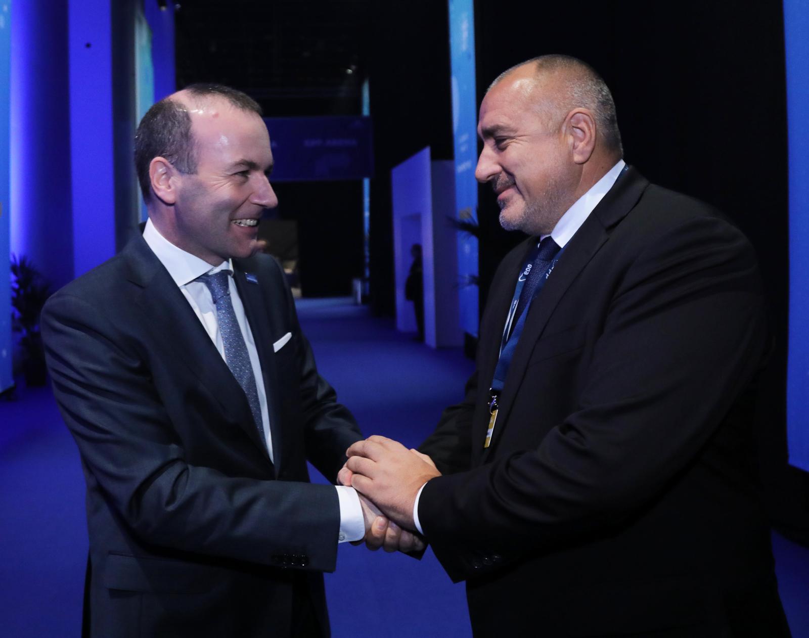 манфред вебер бойко борисов
