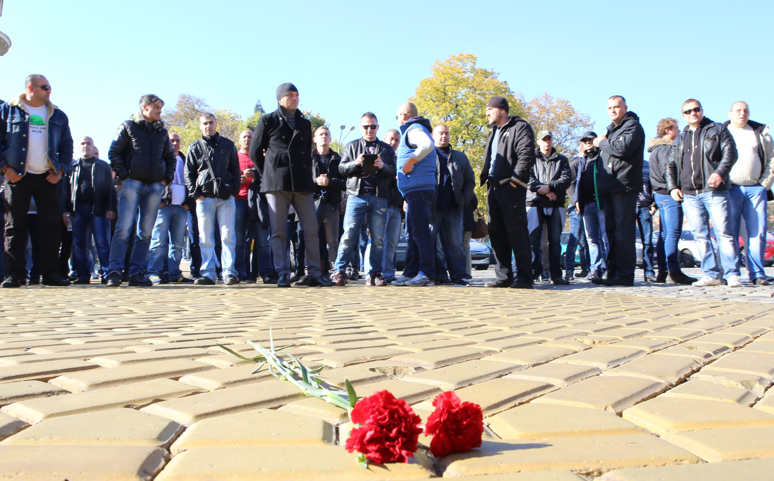 Протест на полицаи