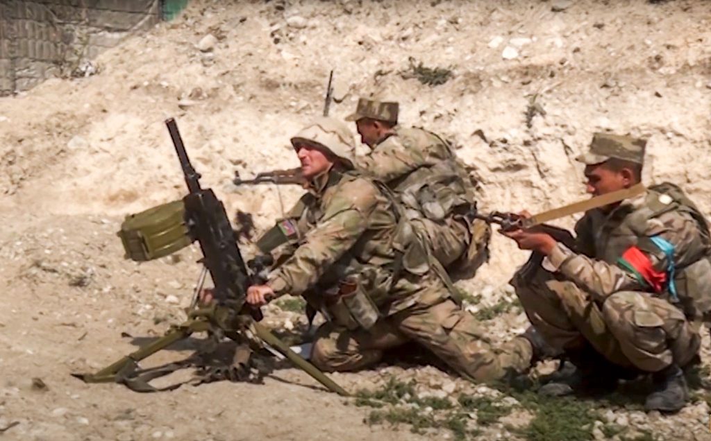 азербайджан азербайджански военни сили азерски азери нагорни карабах