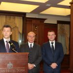 Коктейл на АББ Асоциацията на българските банки Петър Андронов Владислав Горанов Димитър Радев