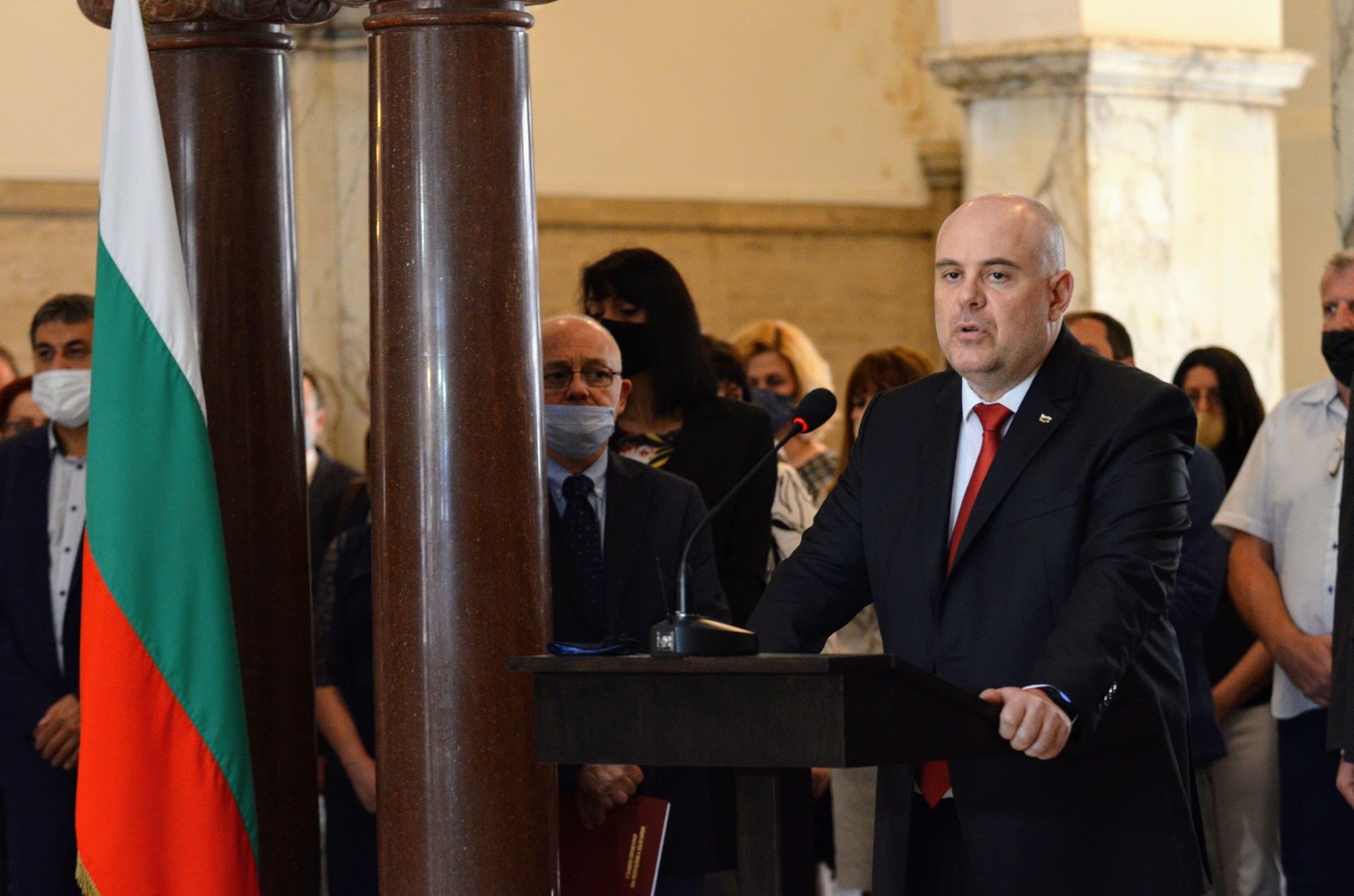 Пресконференция главна прокуратура Иван Гешев главен прокурор