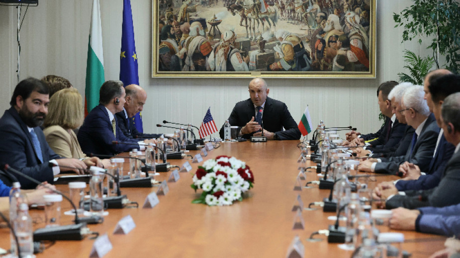 Президентът Румен Радев се срещна с представители на водещи американски компании.