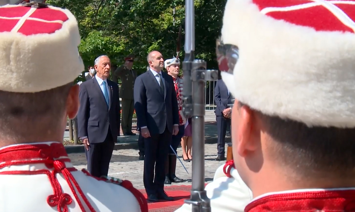 Президентът на Португалската република Марсело Ребело де Соуза на официално посещение в България