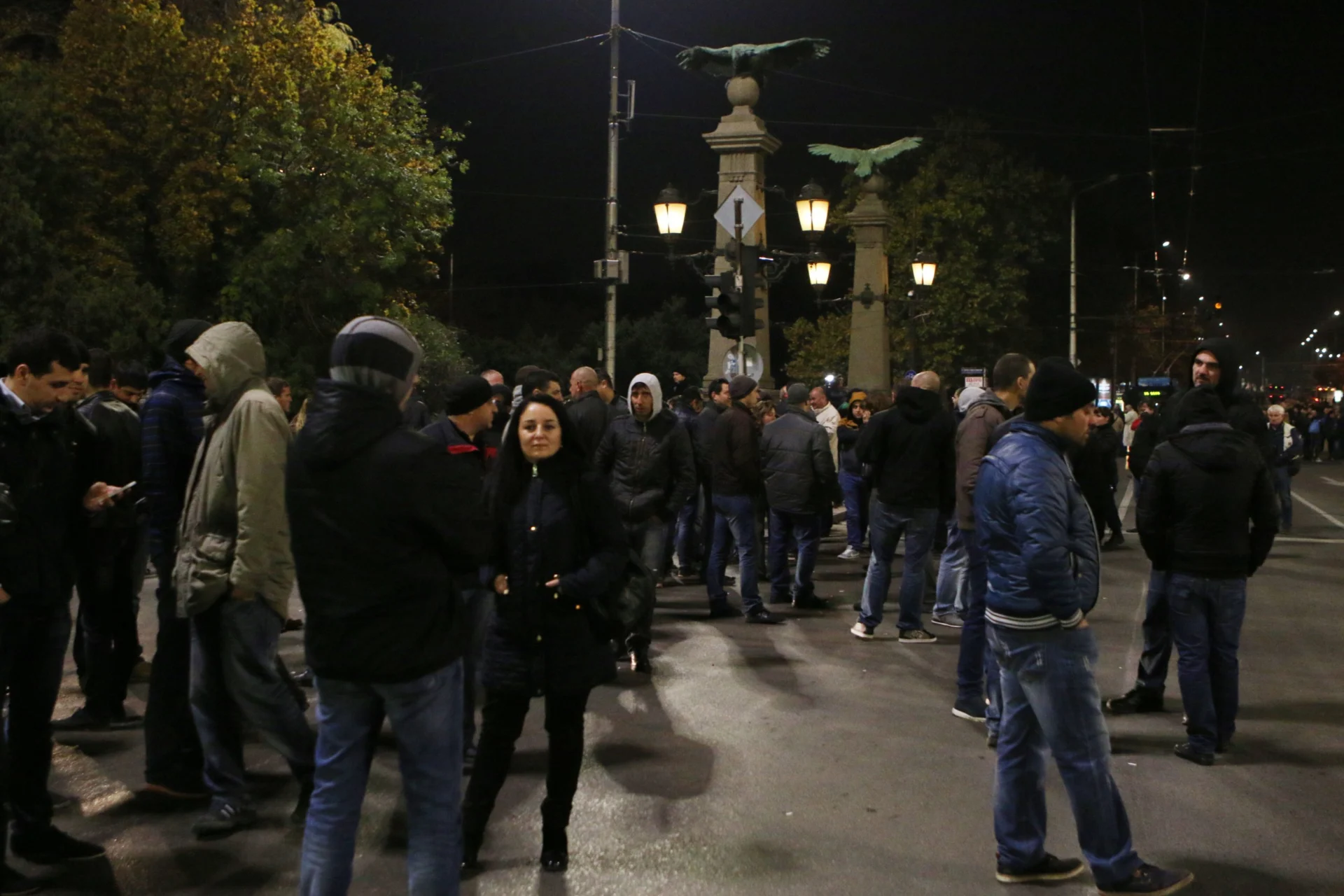 протест полицаи