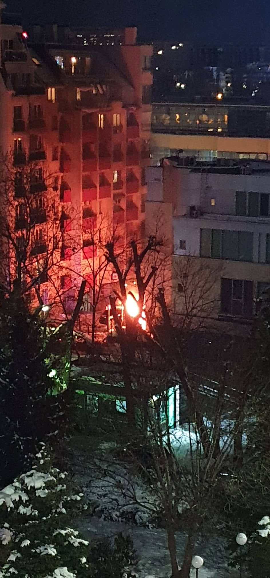 пожар гори край бул. "Арсеналски"
