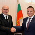 Николай Събев по време на приемането на управлението на институцията от досегашния министър Христо Алексиев.