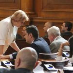 Парламент Менда  Стоянова - ГЕРБ Михо Михов - АБВ