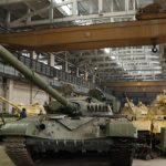 Танкове в завод "Терем" в Търговище