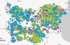 Карта на рисковите секции на изборите на 4 април