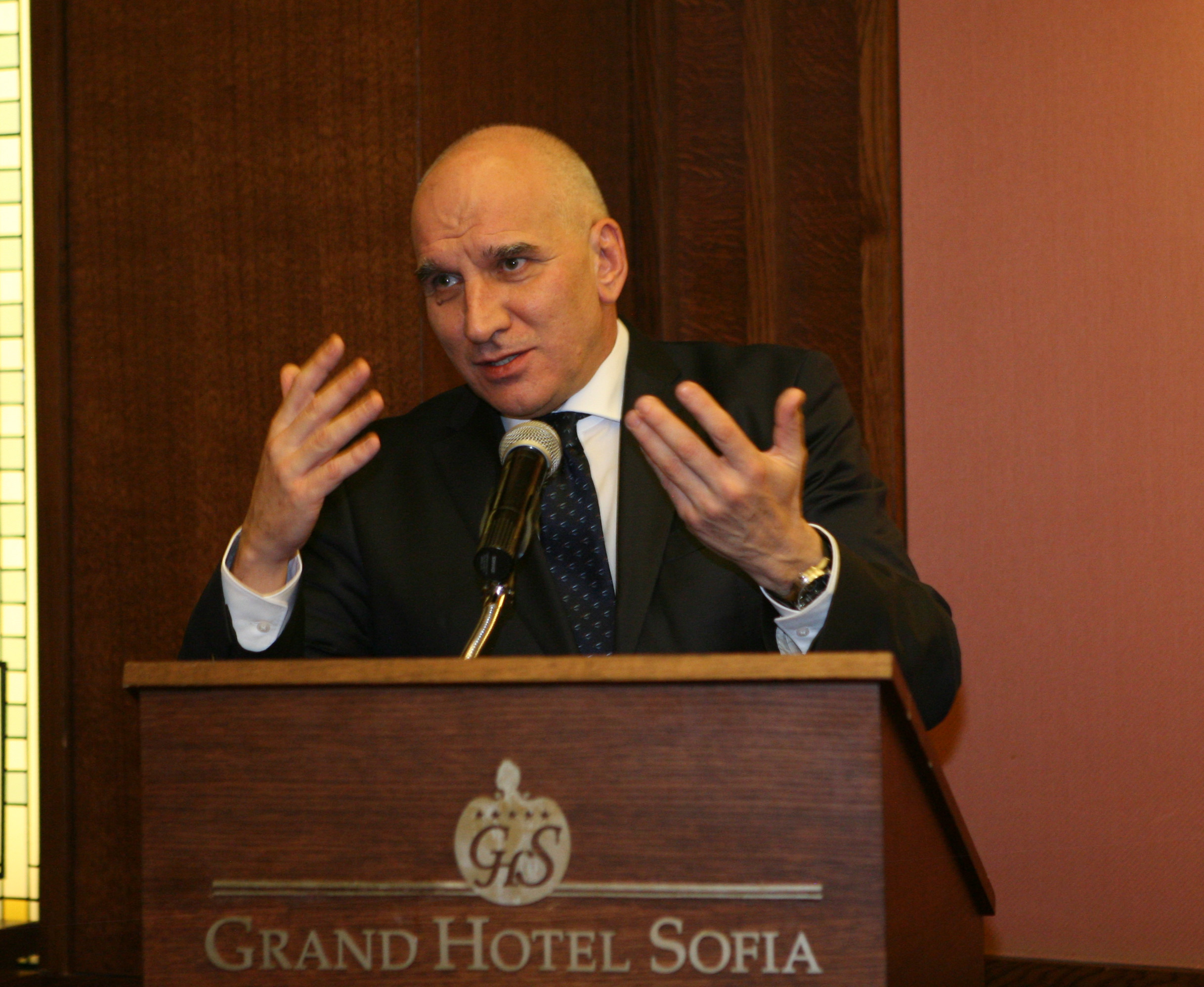 Коктейл на АББ АТБ Асоциация на българските банки Левон Хампарцумян - предс. АББ