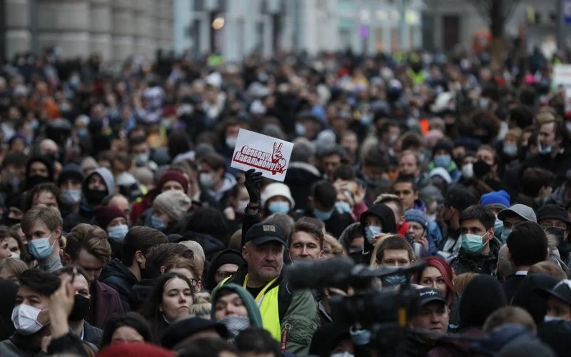 протест в подкрепа на навални