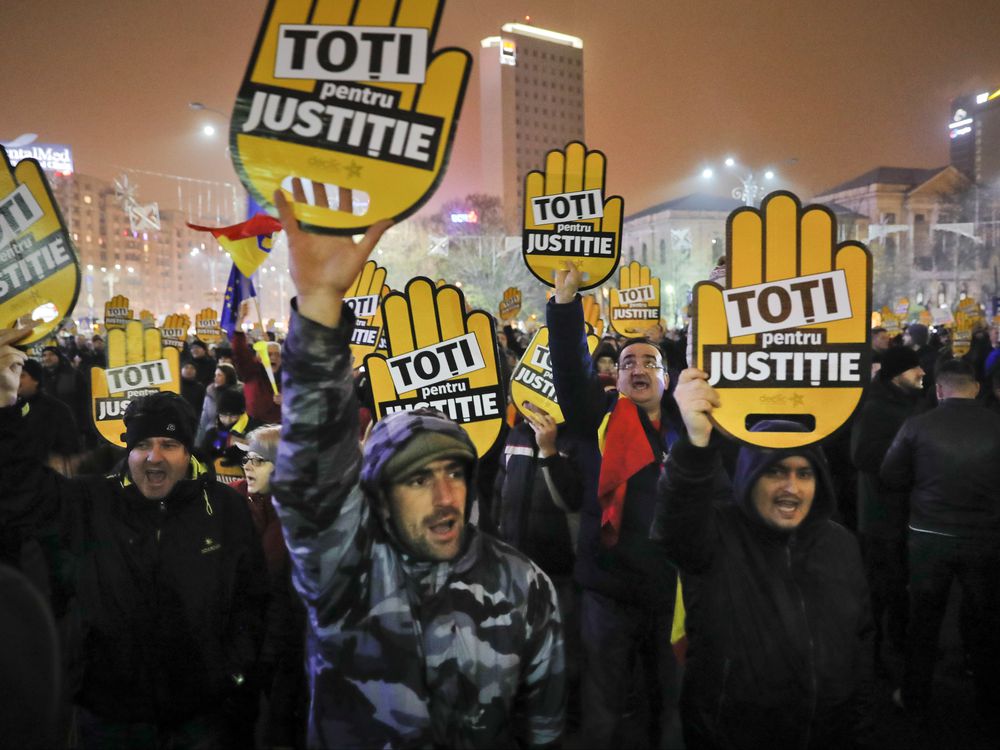 румъния протест
