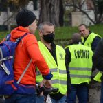 Протест на полицията полицаи палатка пред НС парламента