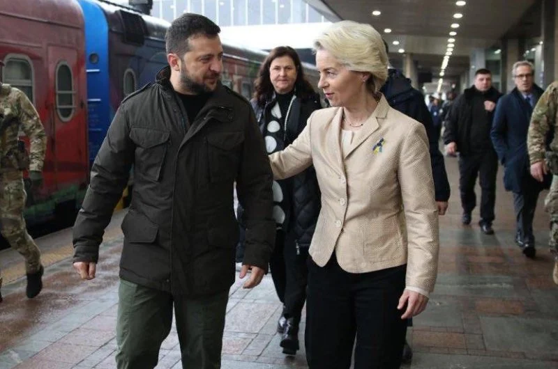 Фон дер Лайен ще зарадва Киев със заем за 35 млрд. евро от ЕС