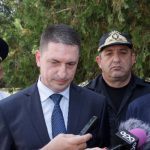 Вътрешният министър Христо Терзийски и главният секретар на МВР Ивайло Иванов в Елхово